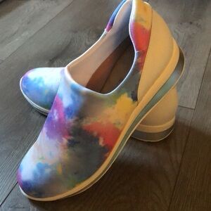 Walking cradles, tie-dye sneakers NWB
